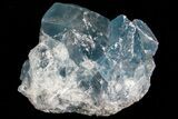 Blue Celestine (Celestite) Crystal Cluster - Madagascar #74715-1